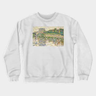 The Seine at Courbevoie by Georges-Pierre Seurat Crewneck Sweatshirt